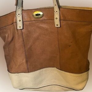 Fossil Leather Handbag Purse
